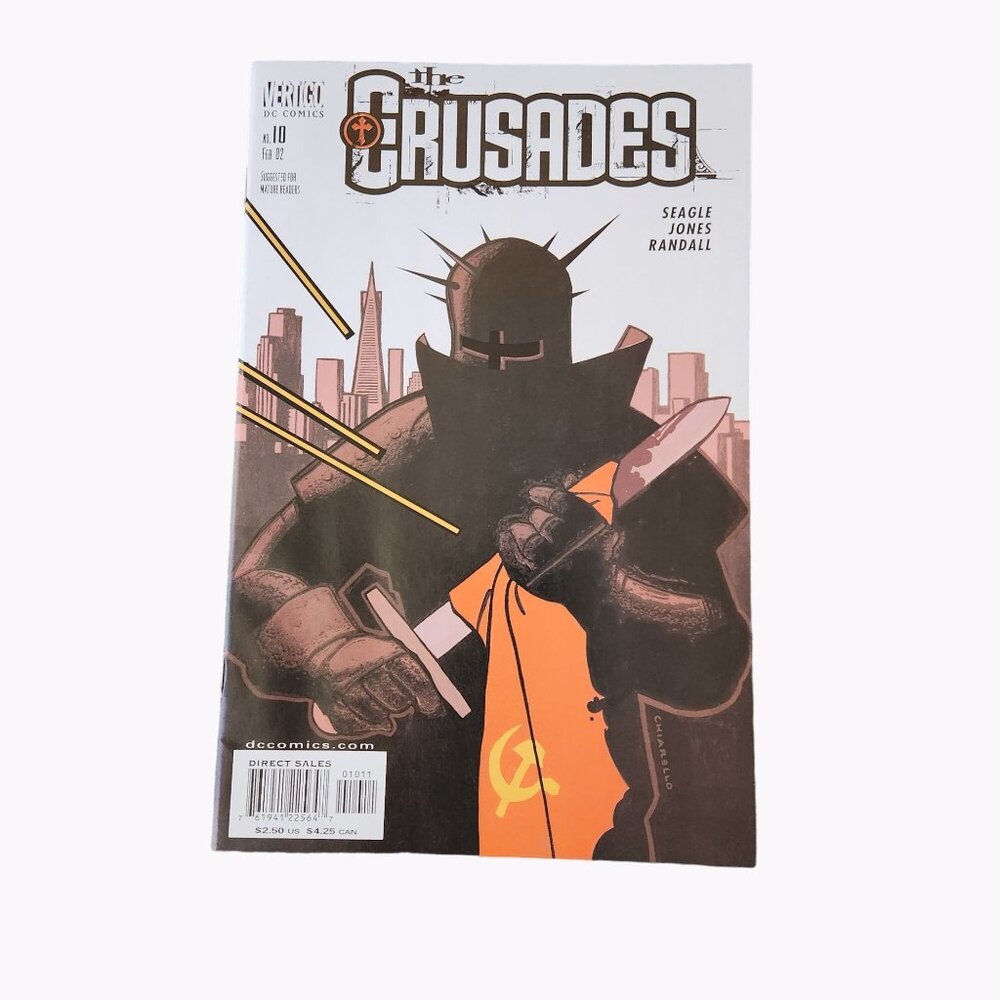 Vertigo The Crusades #10 2002 Comic Book Collector Bagged Boarded